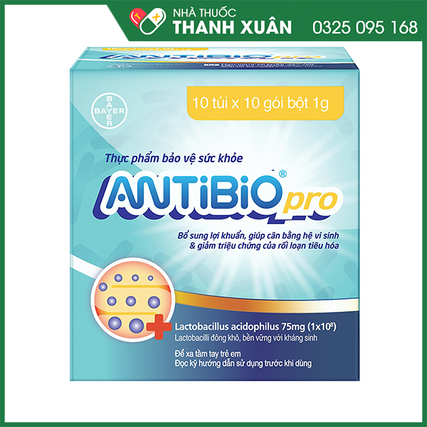 Antibio Pro men vi sinh bổ sung lợi khuẩn